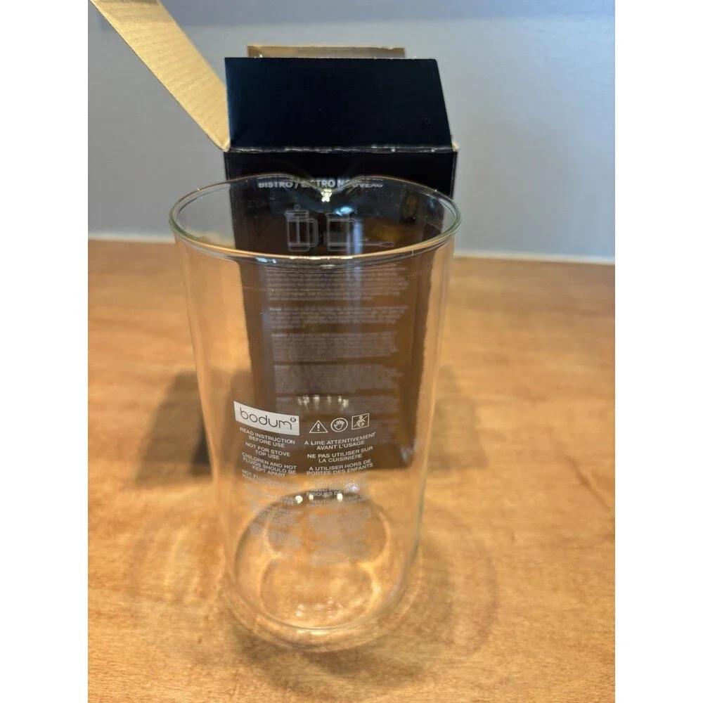 BODUM Replacement Glass Carafe Spare Glass Spout French 8 Cup  34 oz 1 Liter